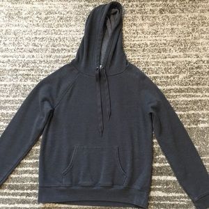Forever 21 dark-grey soft hoodie Size-S